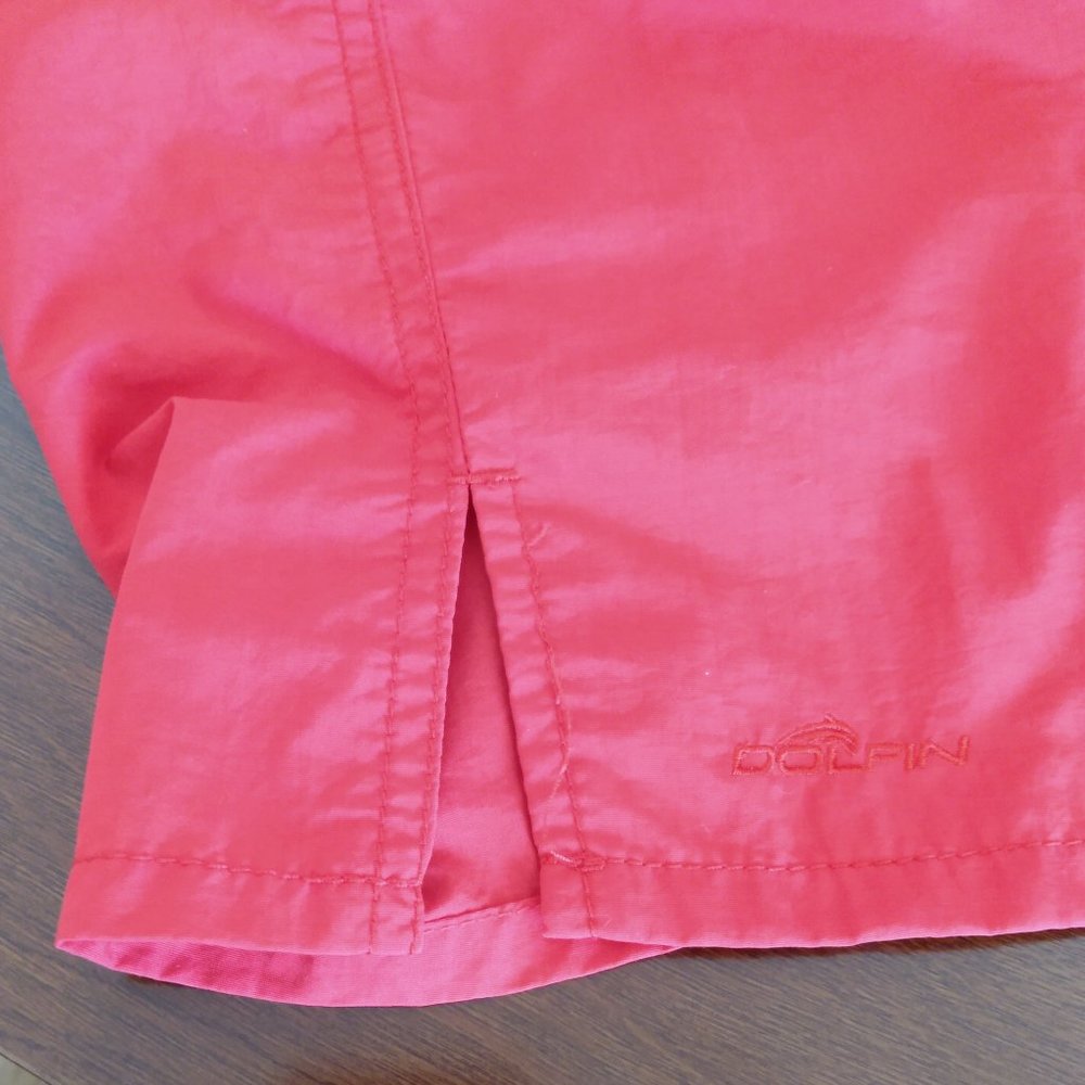 Dolfin men's red lifeguard bathing suit swim trunks Nylon XXL 2X Big Man - Picture 7 of 7